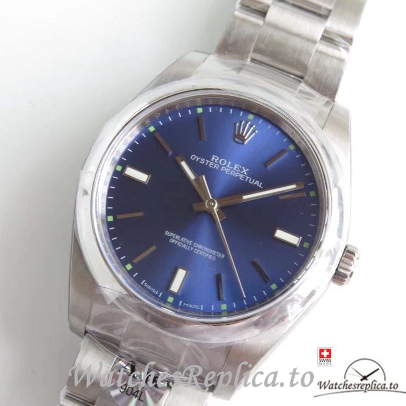Swiss Rolex Oyster Perpetual Replica 114300-0003 Stainless steel strap 39MM - WatchesReplica.is