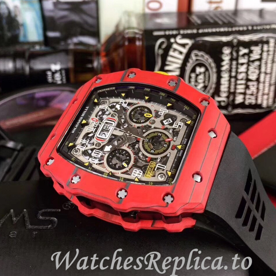 Richard Mille Replica RM11-03 Rubber strap 50MM - WatchesReplica.is