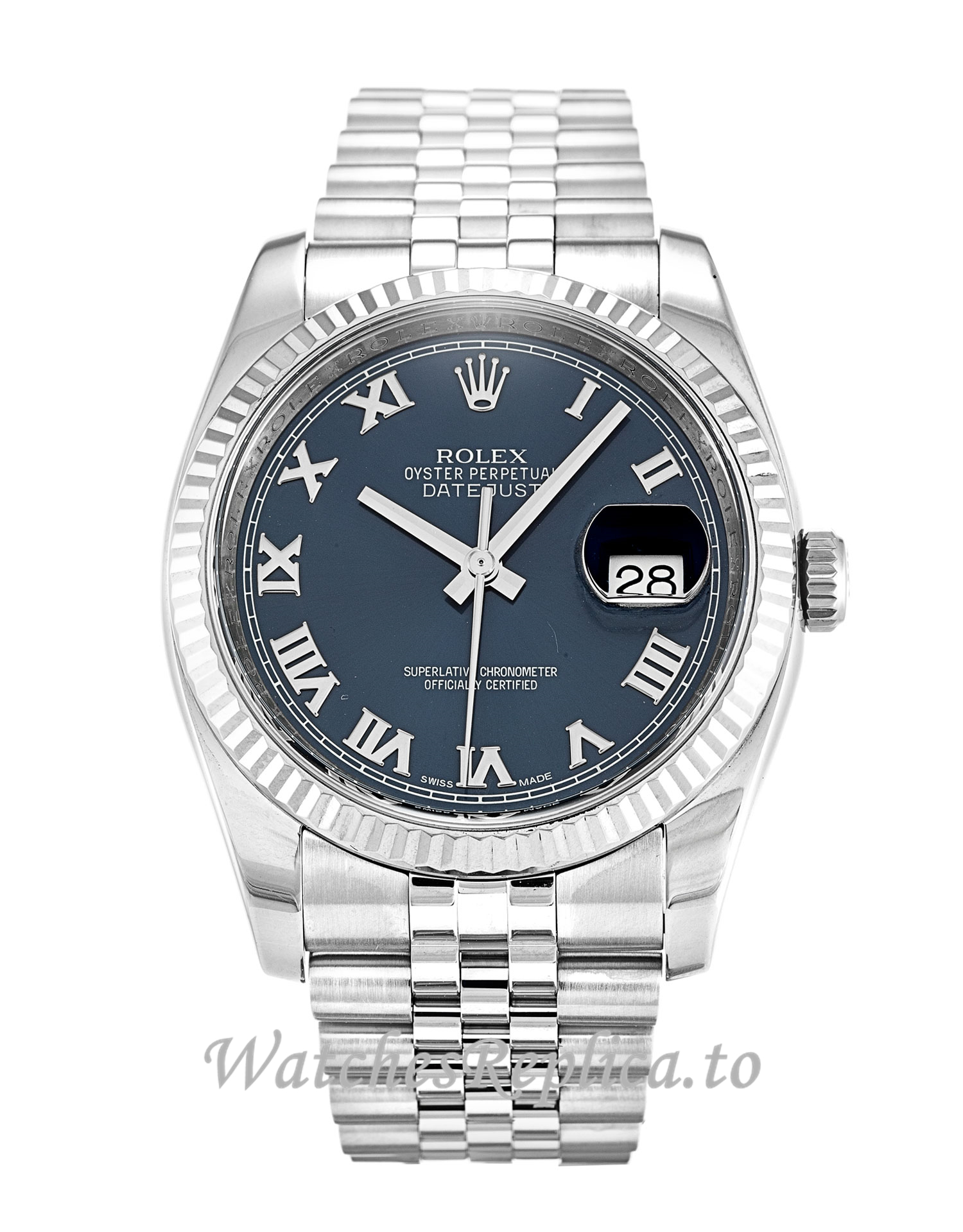 Rolex Datejust Blue Dial 116234 - WatchesReplica.is