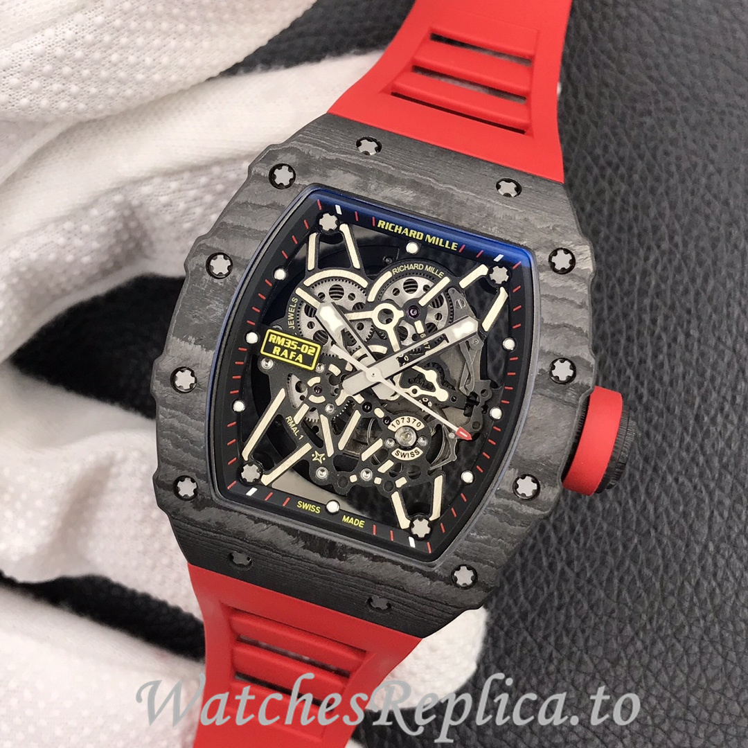 Richard Mille Replica RM35-02 Rubber strap 50MM - WatchesReplica.is