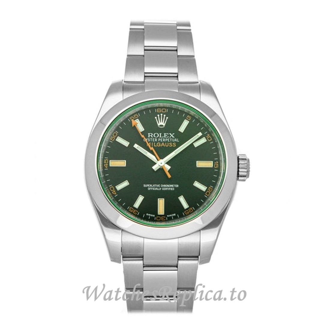 Replica Rolex Milgauss 116400GV 0001 40MM - WatchesReplica.is