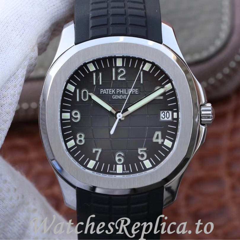 Patek Philippe Replica Aquanaut Rubber strap 40MM - WatchesReplica.is