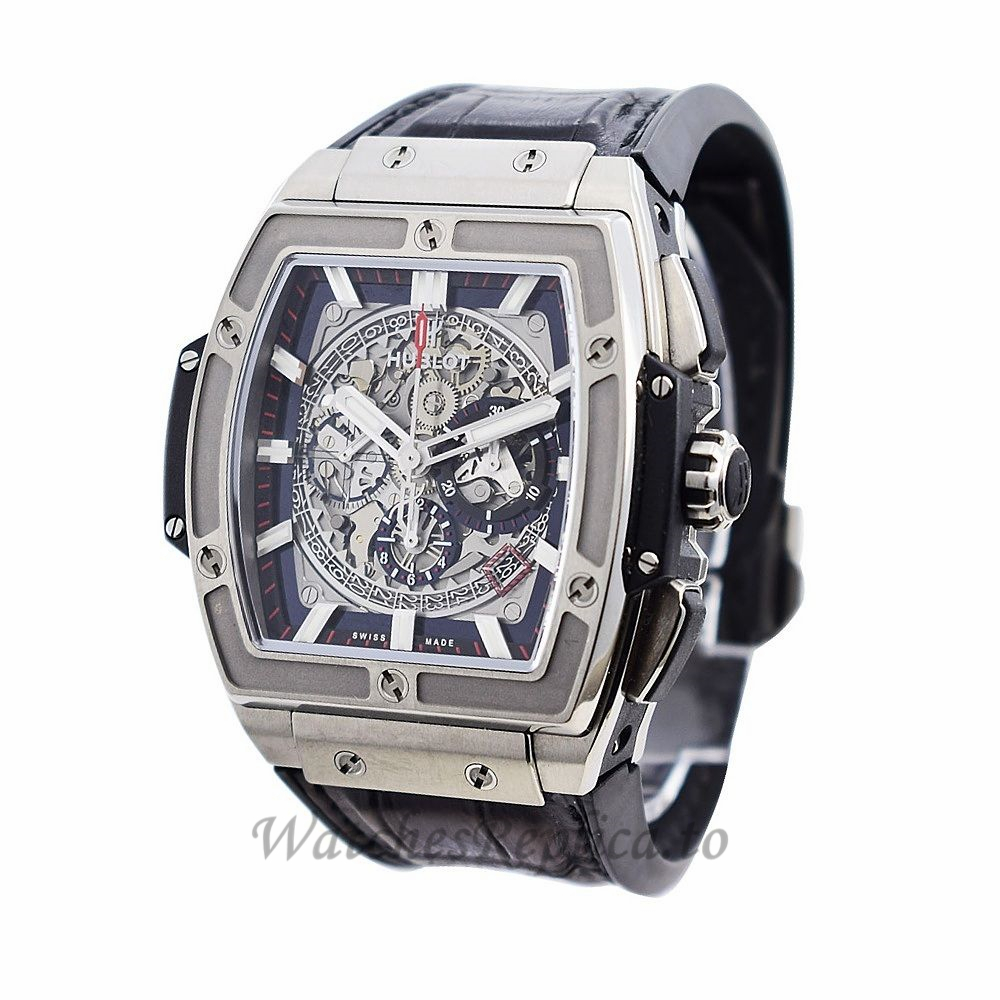 Hublot Replica Spirit of Big Bang Titanium 45MM Watch 601.NX.0173.LR Quartz - WatchesReplica.is