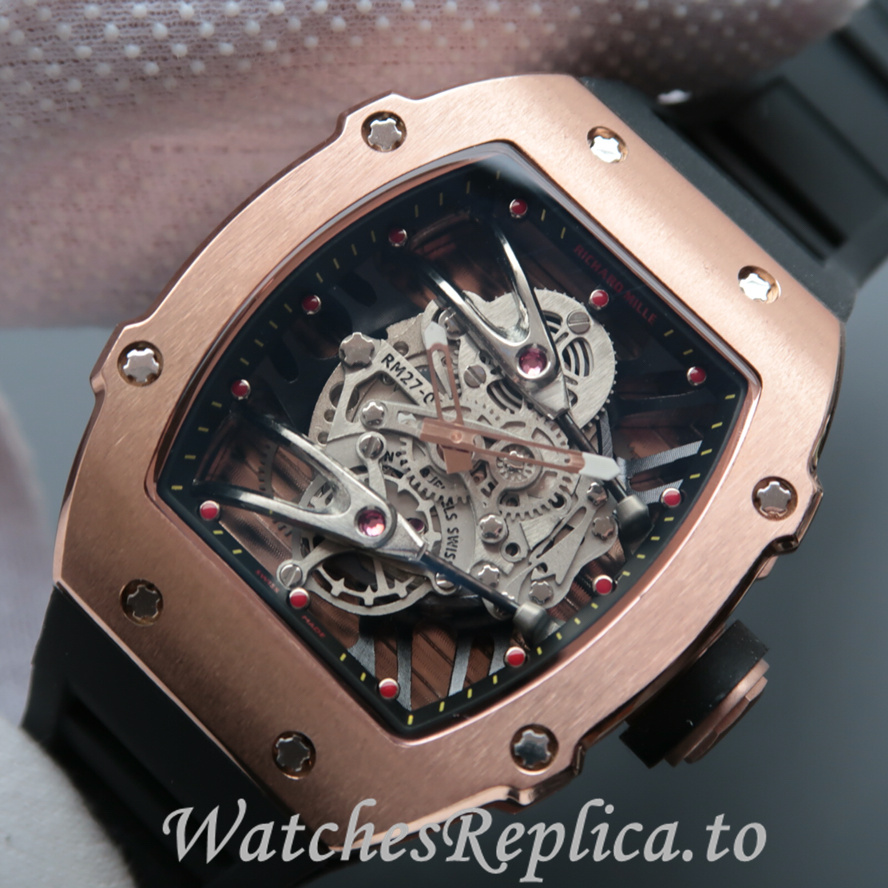 Richard Mille Replica RM27-02 Rubber strap 50MM - WatchesReplica.is