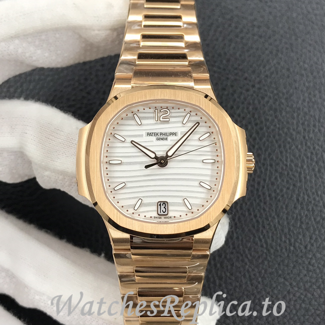 Patek Philippe Replica Nautilus 7118 Stainless steel strap 34MM - WatchesReplica.is