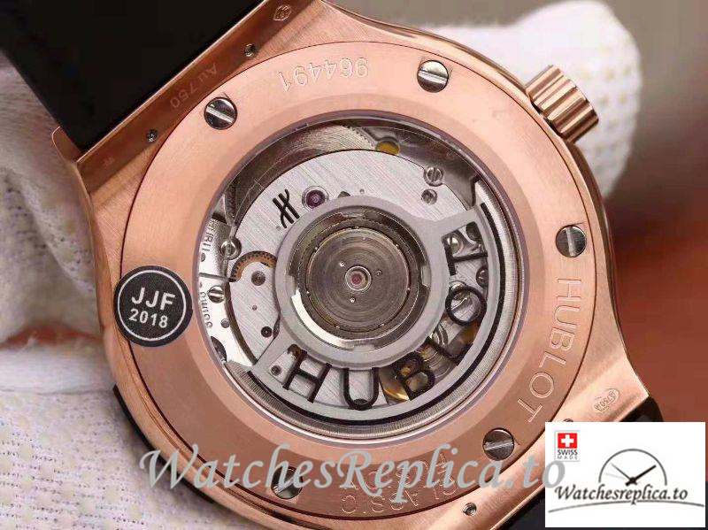 Swiss Hublot Classic Fusion Replica 511.OX.2611.LR Black Strap 42MM - WatchesReplica.is