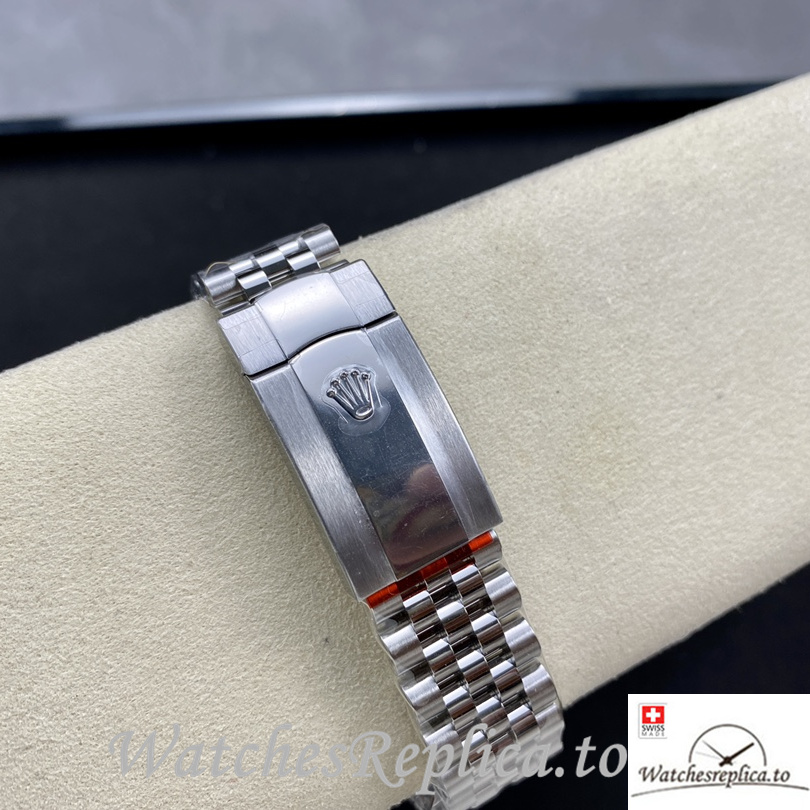 Swiss Rolex Datejust Replica 126234 Stainless steel strap 36MM Blue Dial - WatchesReplica.is