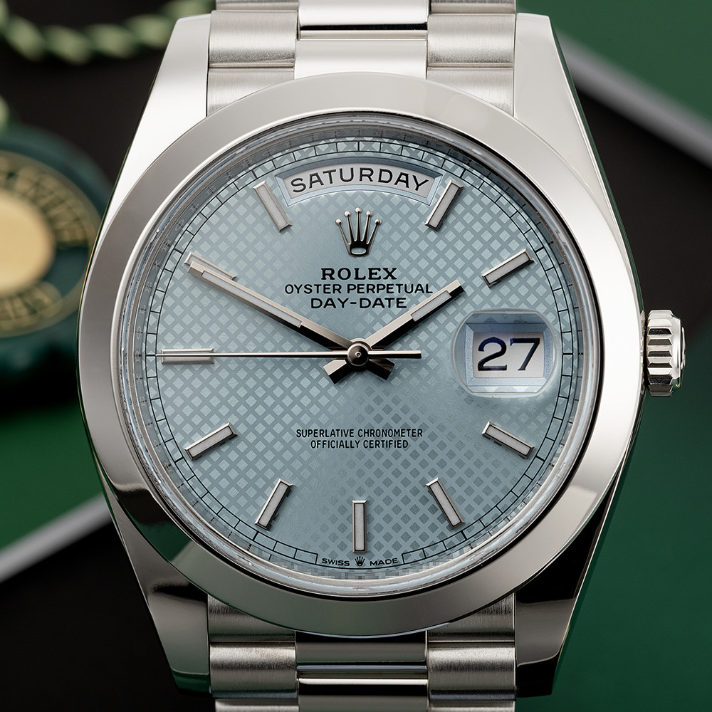 Rolex Replica Day-Date 40mm 228206 - WatchesReplica.is