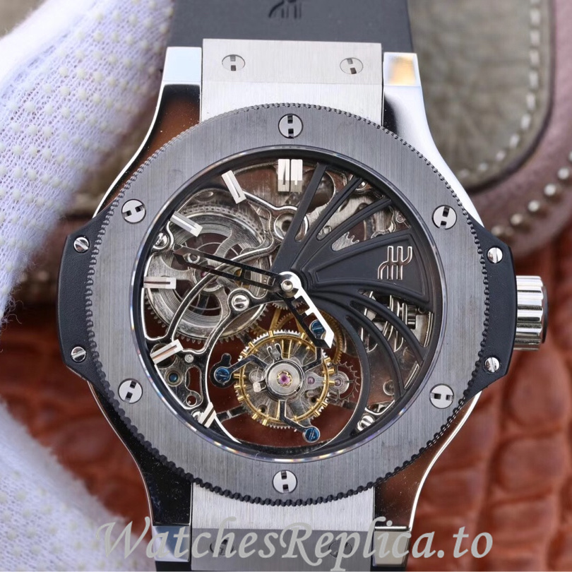 Hublot Replica Big Bang Rubber strap 44MM - WatchesReplica.is