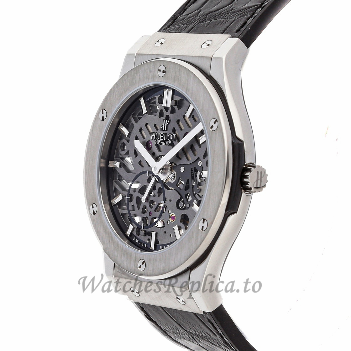 Hublot Replica Classic Fusion Ultra Thin Skeleton 45mm 515.NX.0170.LR - WatchesReplica.is