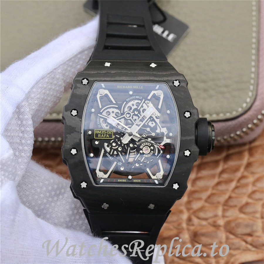 Richard Mille Replica RM035-02 Rubber strap 50MM - WatchesReplica.is