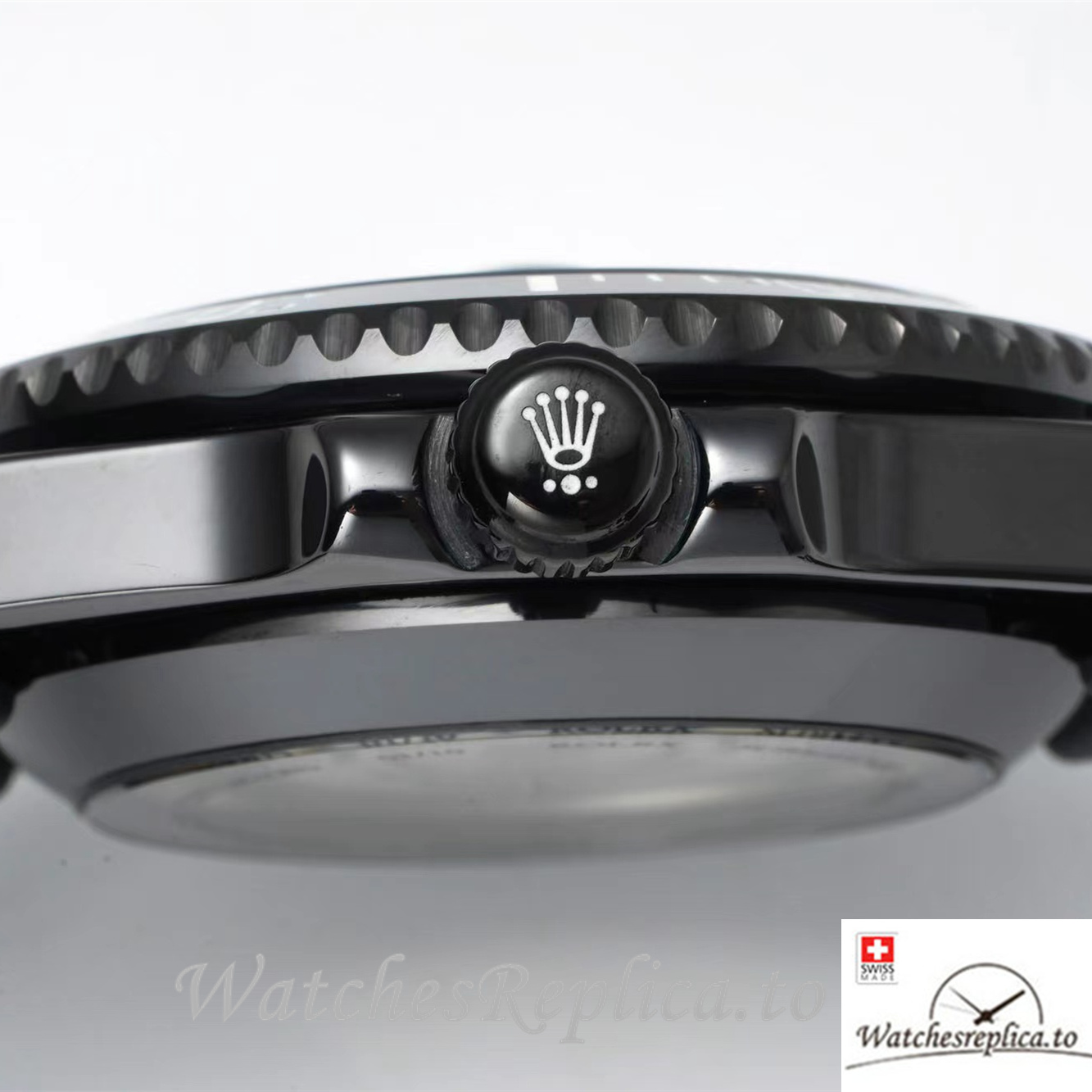 Swiss Rolex Oyster Perpetual Replica Rubber strap 40MM - WatchesReplica.is