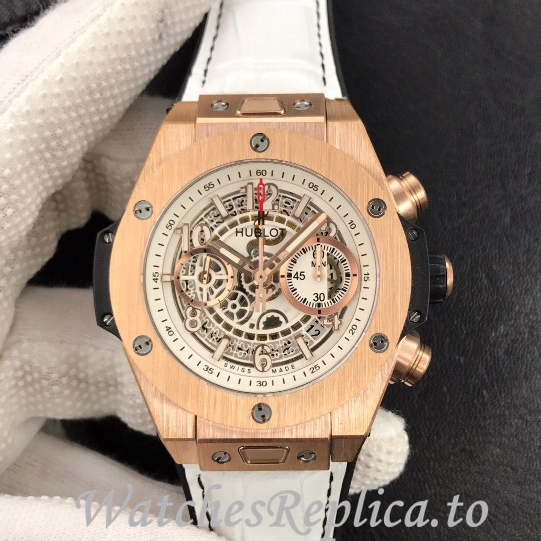 Hublot Replica 411.NM.1170.RX Rubber strap 45MM - WatchesReplica.is