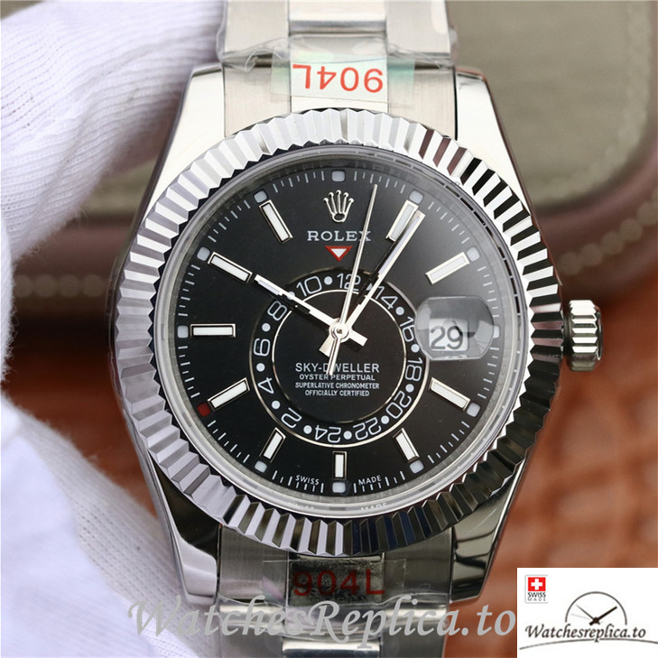 Swiss Rolex Oyster Perpetual Replica 326934-0005 Stainless steel strap 42MM - WatchesReplica.is