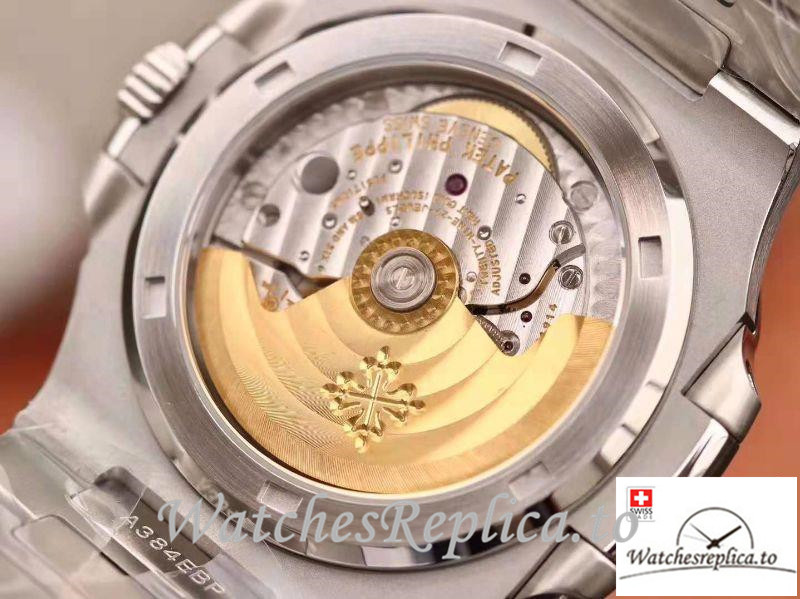 Swiss Patek Philippe Nautilus Jumbo Replica 5711 004 Stick Markers 40MM - WatchesReplica.is