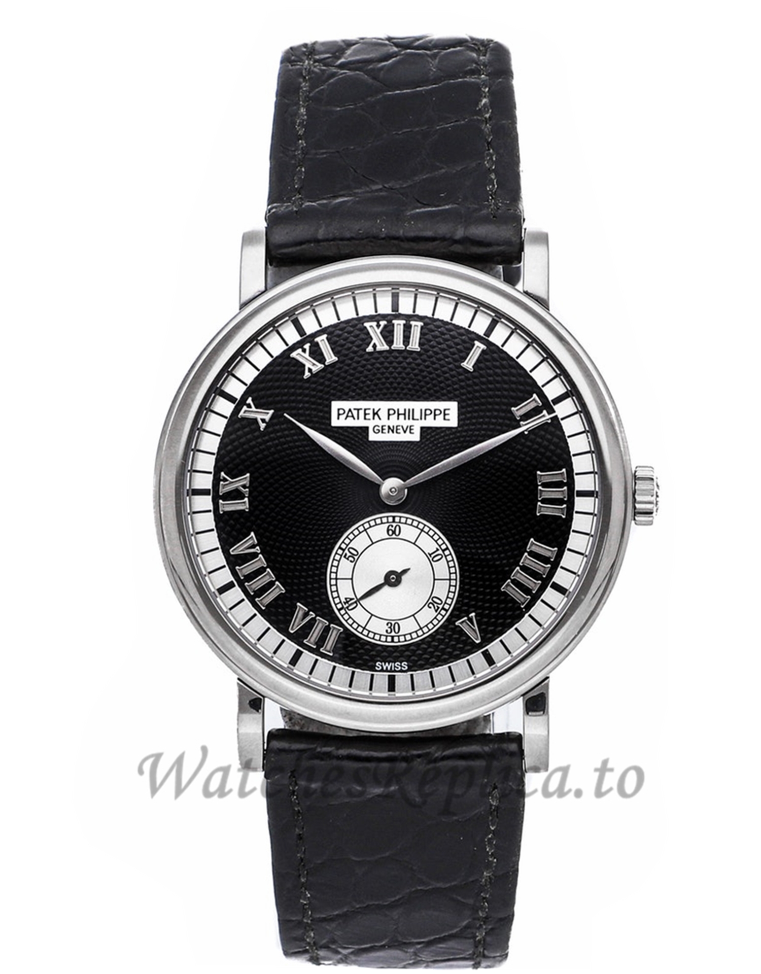 Patek Philippe Replica Calatrava Mens 33mm 5022G-001 - WatchesReplica.is