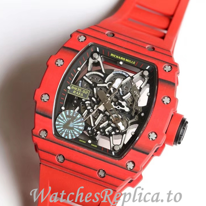 Richard Mille Replica RM35-02 Rubber strap 50MM - WatchesReplica.is