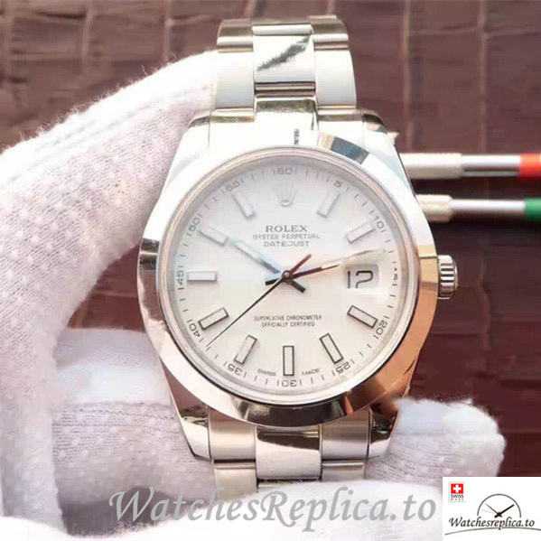 Swiss Rolex Datejust 116200-72600 Stainless steel strap 41MM - WatchesReplica.is