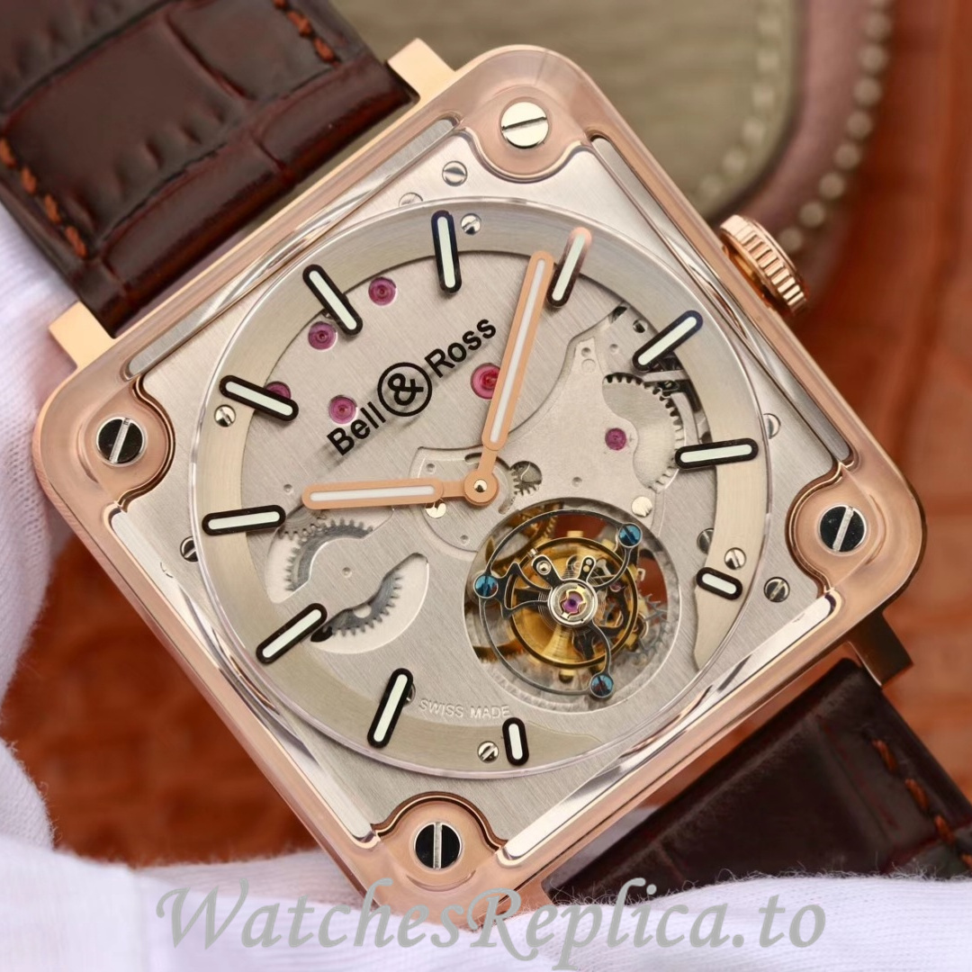 Bell Ross Replica BR-X2 Leather strap 42.5MM - WatchesReplica.is