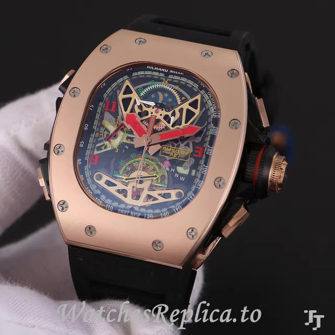 Richard Mille Replica RM50-02 Rubber strap 41MM - WatchesReplica.is