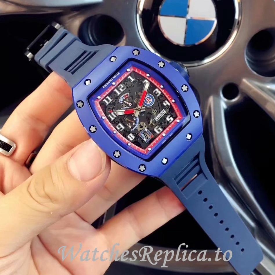 Richard Mille Replica RM030 Rubber strap 50MM - WatchesReplica.is