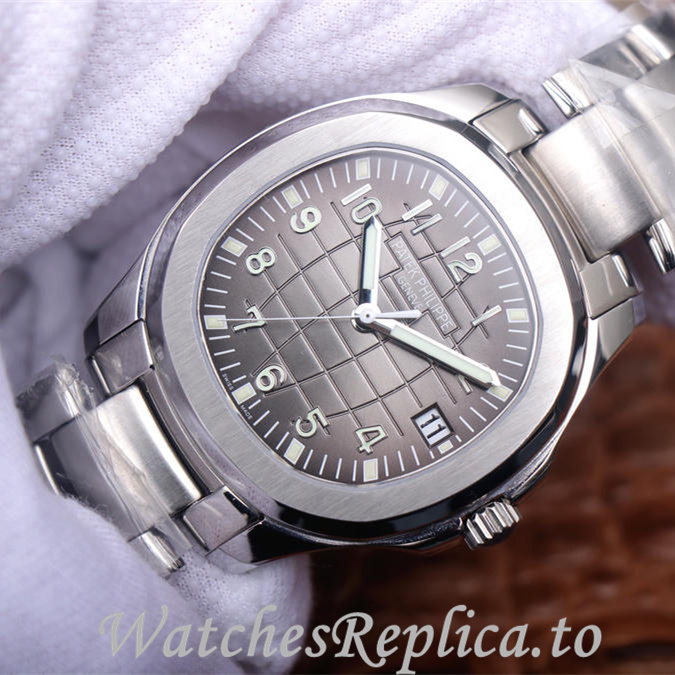 Patek Philippe Replica Aquanaut 5165 Stainless steel strap 40MM - WatchesReplica.is