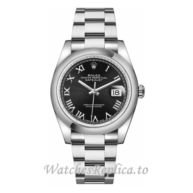 Replica Rolex Datejust 116200-2 36MM Stainless steel strap Mens Watch - WatchesReplica.is
