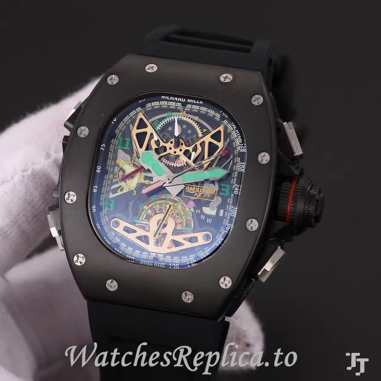 Richard Mille Replica RM50-02 Rubber strap 41MM - WatchesReplica.is