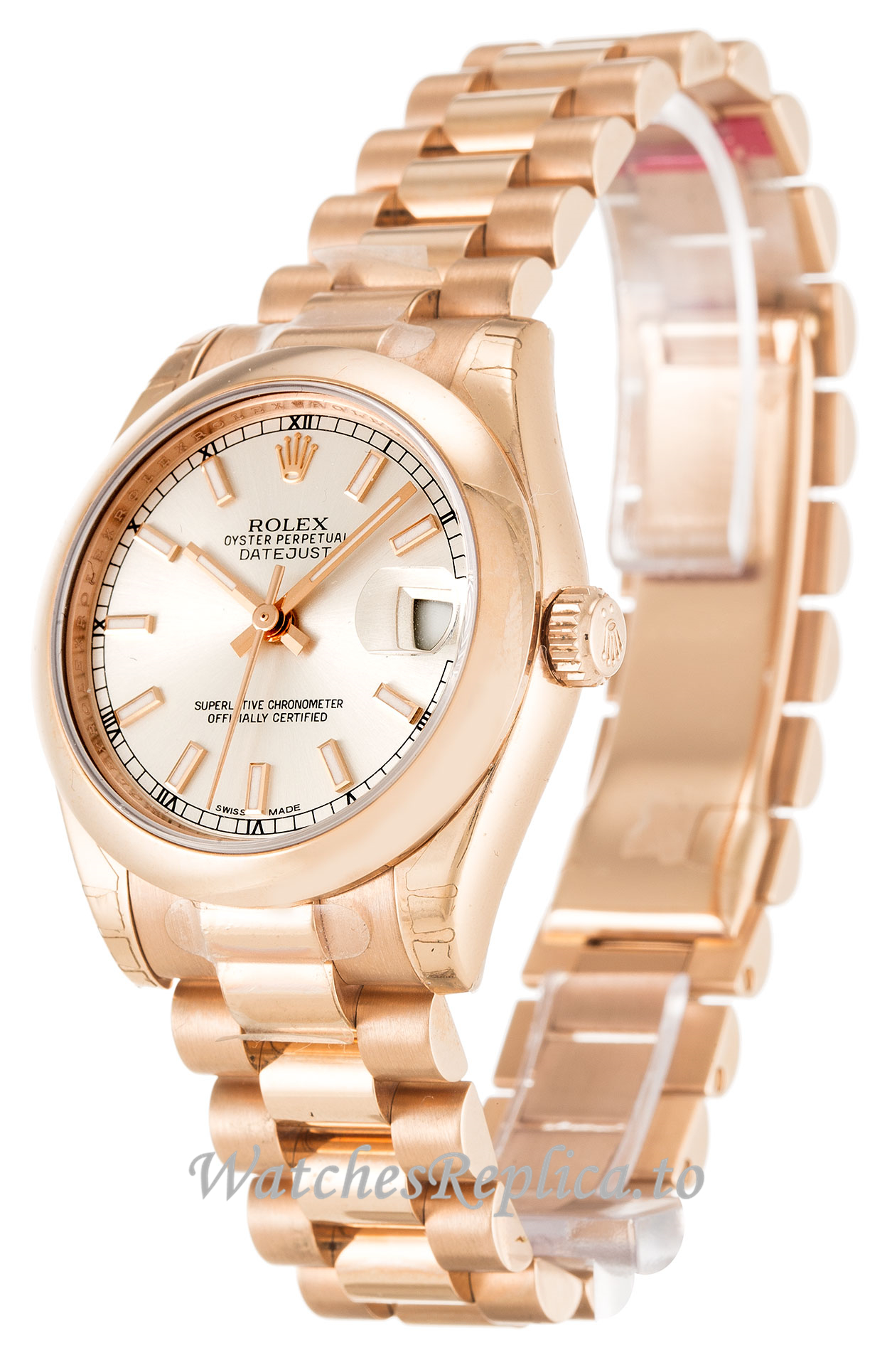 Rolex Datejust Lady Silver Dial 178245F 31MM - WatchesReplica.is