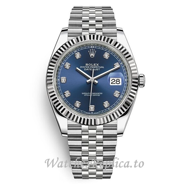Replica Rolex Datejust m126334-0016 41MM - WatchesReplica.is