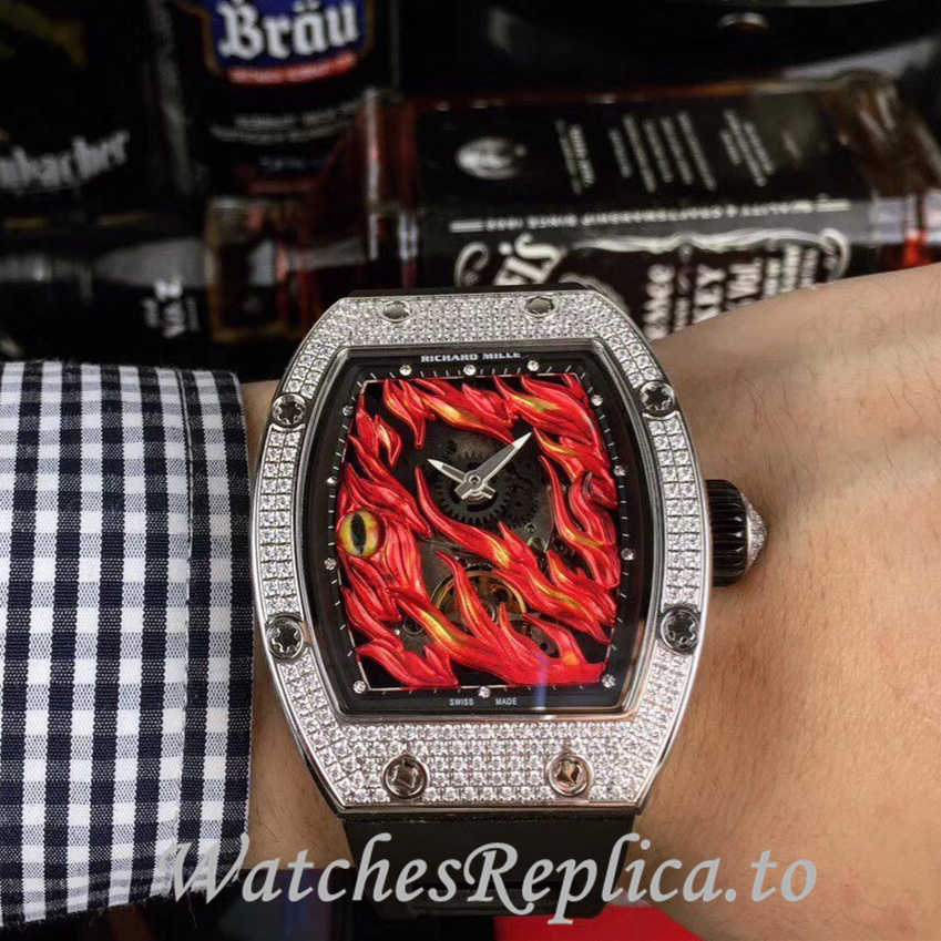 Richard Mille Replica RM23-02 Rubber strap 50MM - WatchesReplica.is