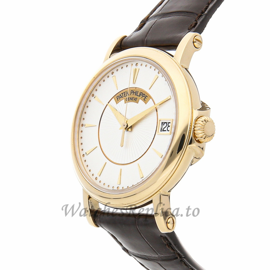 Patek Philippe Replica Calatrava Mens 38mm 5153J-001 - WatchesReplica.is