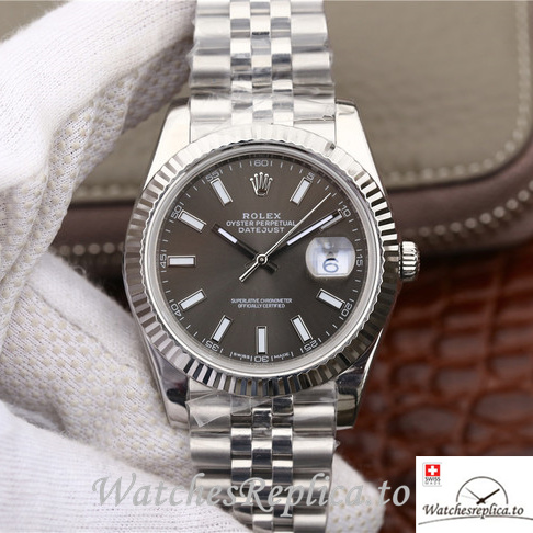Swiss Rolex Datejust 126334-0014 Stainless steel strap 41MM - WatchesReplica.is