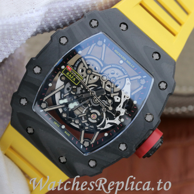 Richard Mille Replica RM35-02 Rubber strap 50MM - WatchesReplica.is