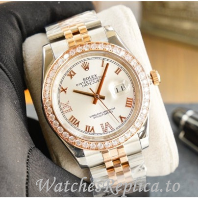 Swiss Rolex Datejust Replica 126284 Stainless steel strap 36MM - WatchesReplica.is