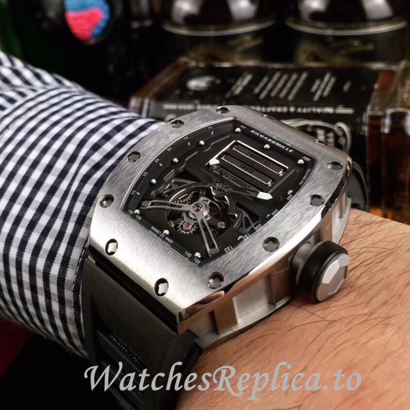 Richard Mille Replica RM69Ti Rubber strap 50MM - WatchesReplica.is