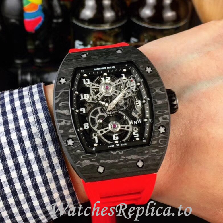 Richard Mille Replica RM17-01 Rubber strap 50MM - WatchesReplica.is