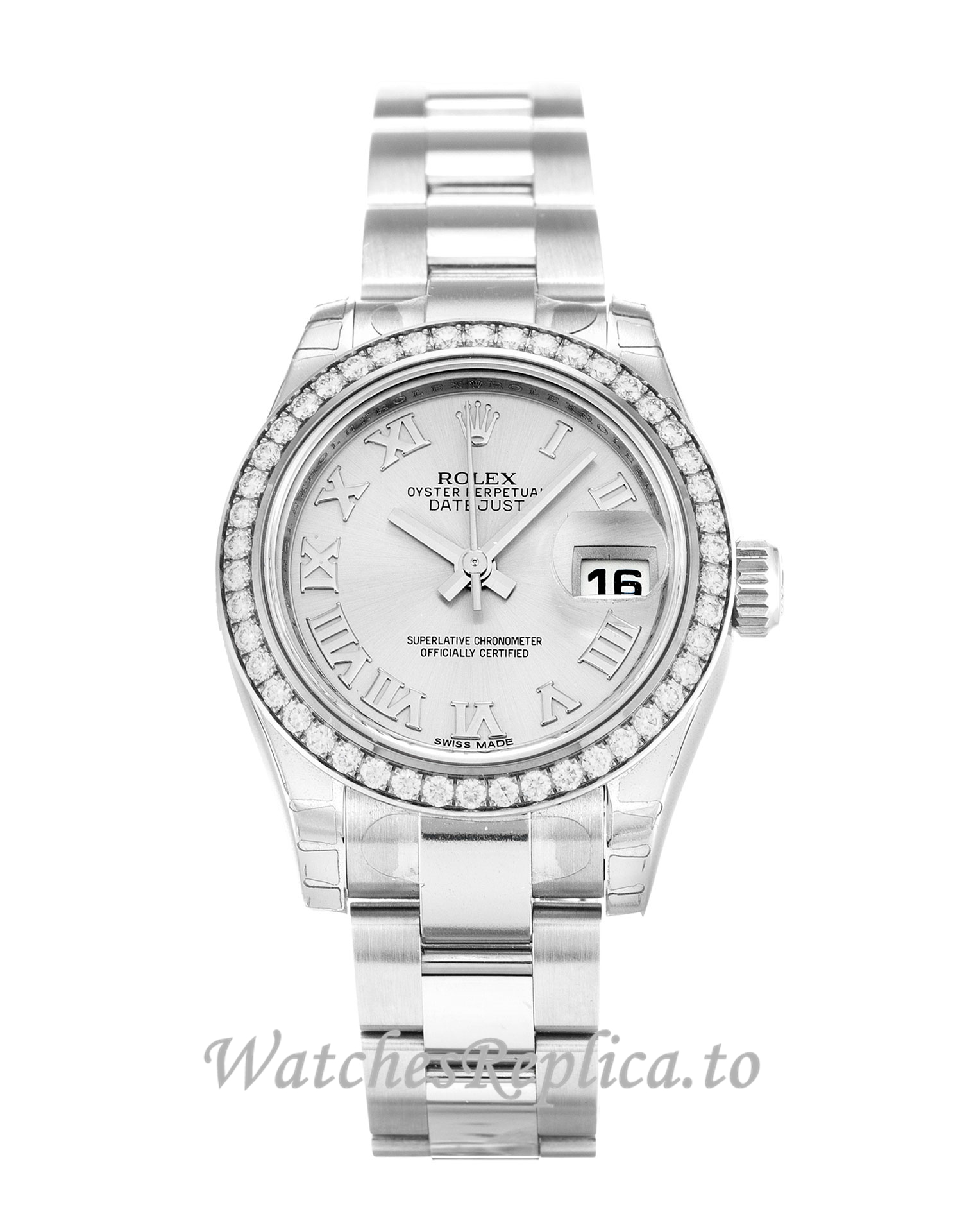 Rolex Datejust Lady Silver Dial 179384 - WatchesReplica.is