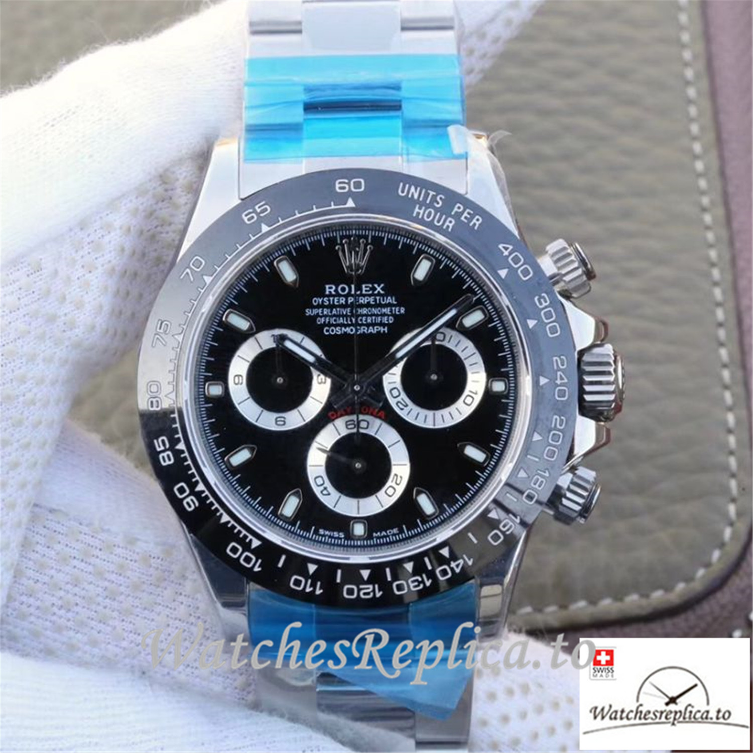 Swiss Rolex Daytona Cosmograph Replica 116500LN Stick Markers 40MM - WatchesReplica.is