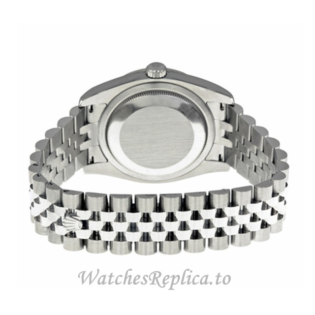 Replica Rolex Datejust 116200-38 36MM Stainless steel strap Mens Watch - WatchesReplica.is
