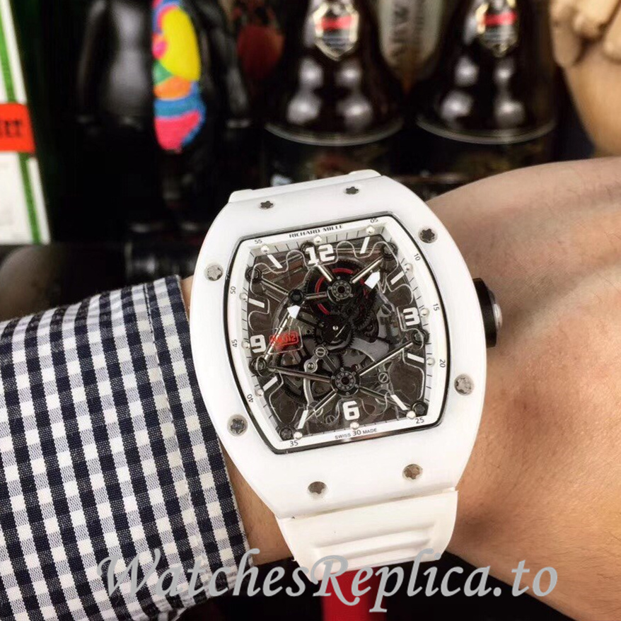 Richard Mille Replica RM012 Rubber strap 50MM - WatchesReplica.is
