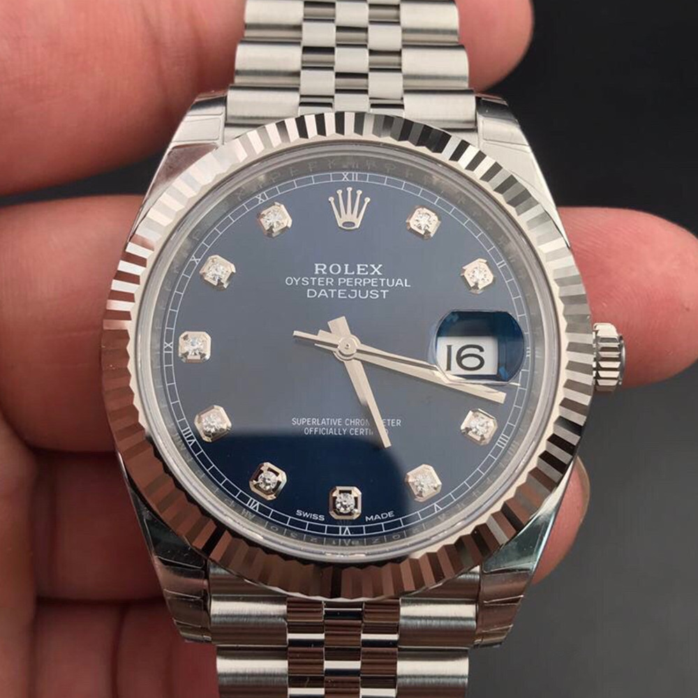 Replica Rolex Datejust m126334-0016 41MM - WatchesReplica.is