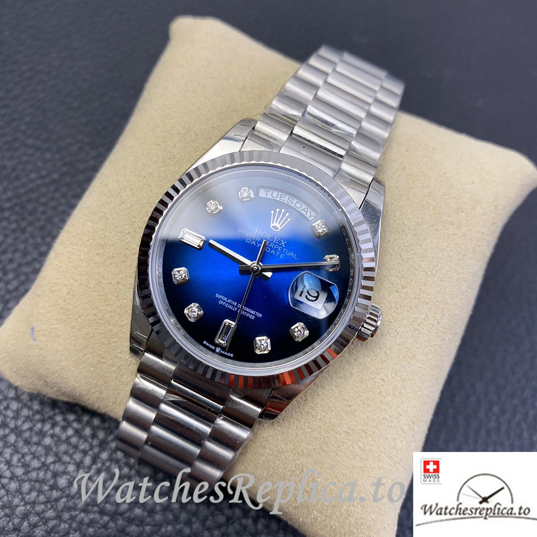 Swiss Rolex Datejust Replica 126233 Stainless steel strap 36MM - WatchesReplica.is