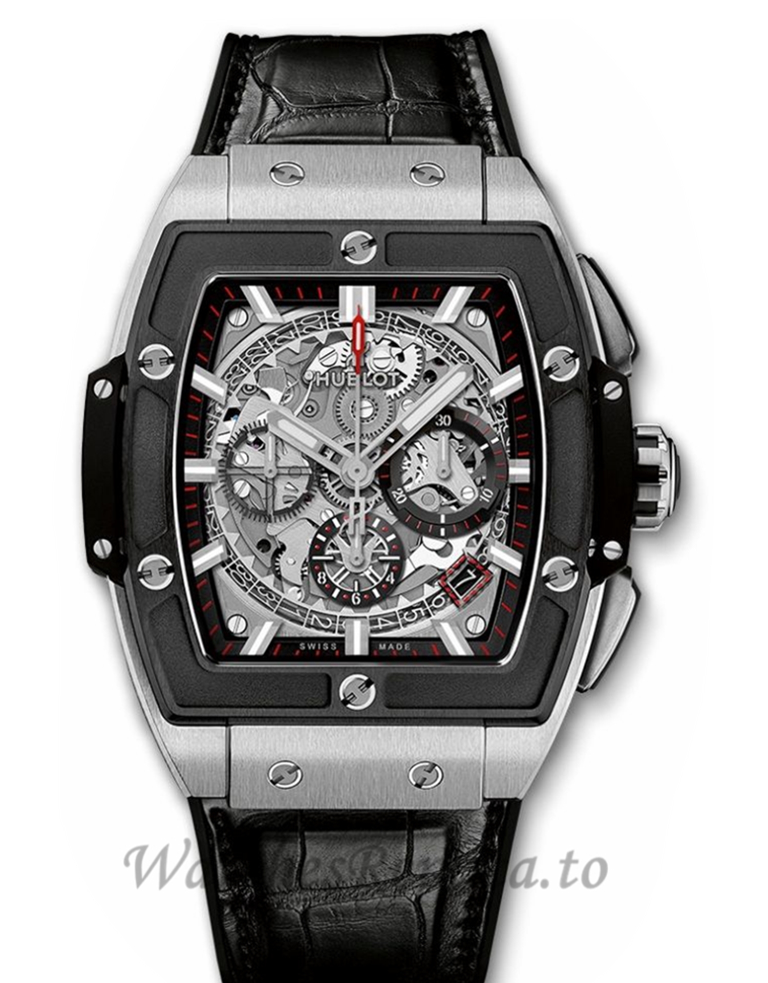 Hublot Replica Spirit of Big Bang Titanium 44MM Watch 641.NM.0173.LR - WatchesReplica.is