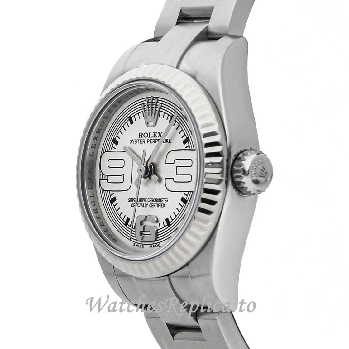 Replica Rolex Oyster Perpetual 176234 26MM Ladies Watch - WatchesReplica.is