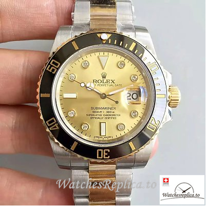 Swiss Replica Rolex Submariner 116613LB-97203 40MM - WatchesReplica.is