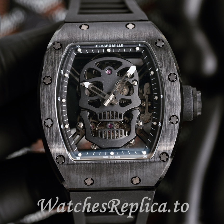 Richard Mille Replica RM052 Rubber strap 50MM - WatchesReplica.is