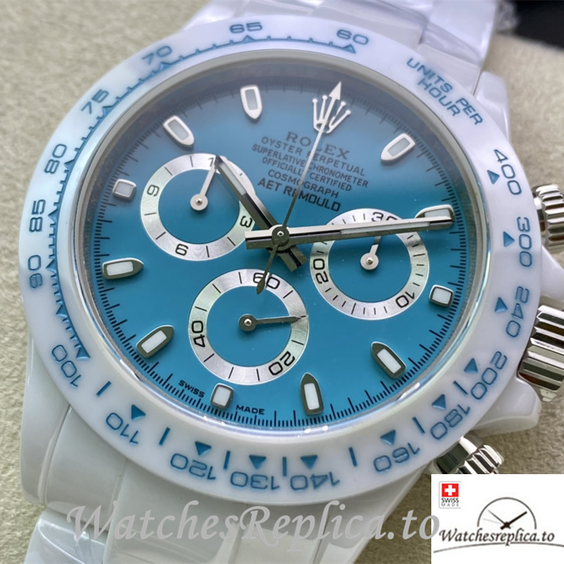 Swiss Rolex Daytona Replica Ceramics strap 40MM - WatchesReplica.is