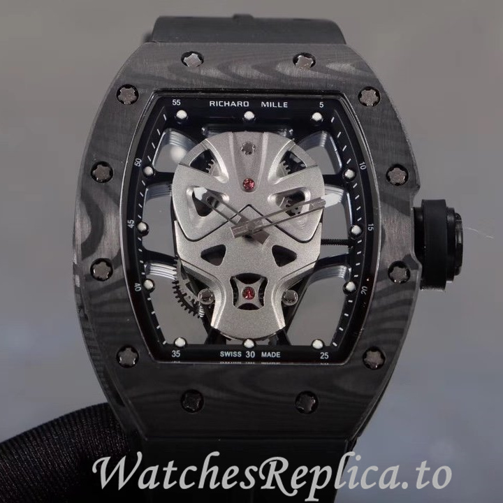 Richard Mille Replica RM52-06 Rubber strap 50MM - WatchesReplica.is