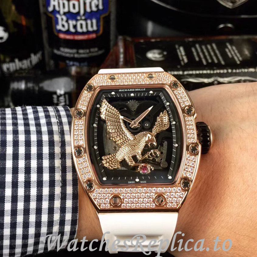 Richard Mille Replica RM23-02 Rubber strap 50MM - WatchesReplica.is